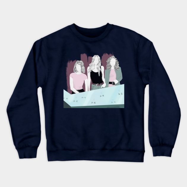 Reflection Crewneck Sweatshirt by njikshik